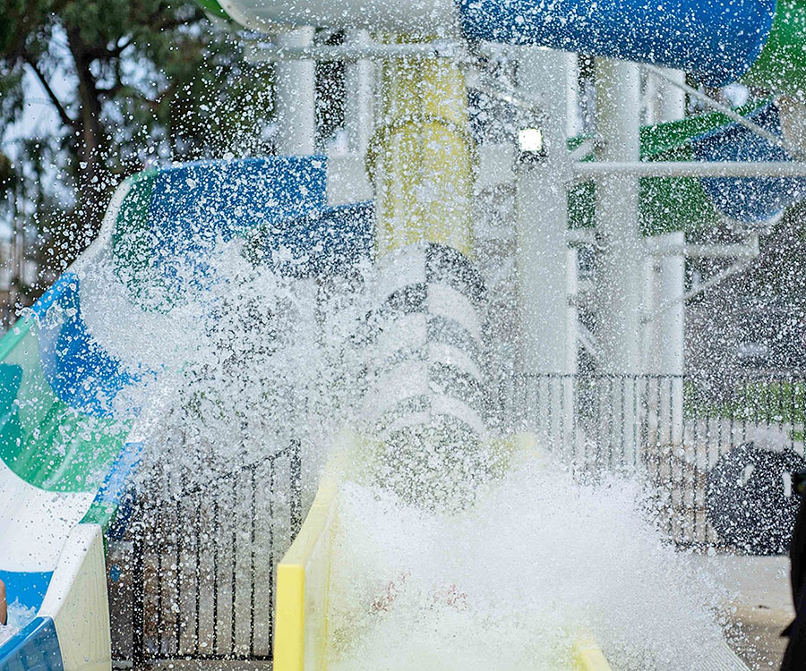Marion Outdoor Pool Water Slide Works Contractor